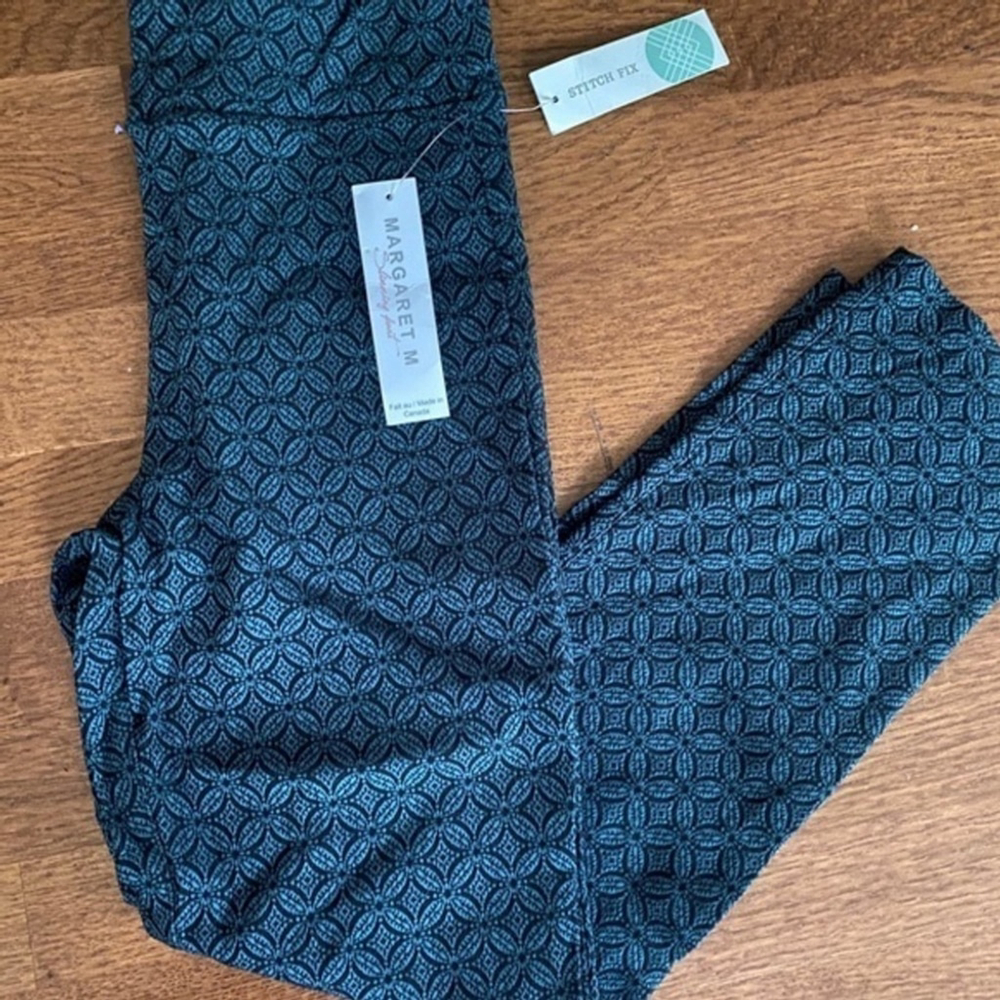 Jacquard Skinny Pants M